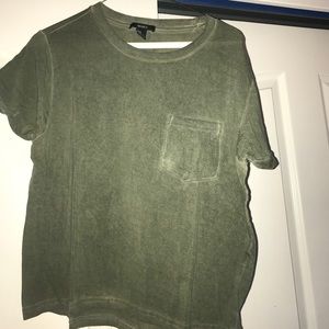 Army Green Pocket Tee